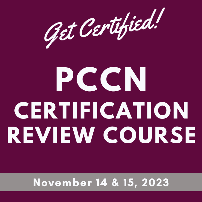 PCCN Certification Review- 2 Sessions Banner
